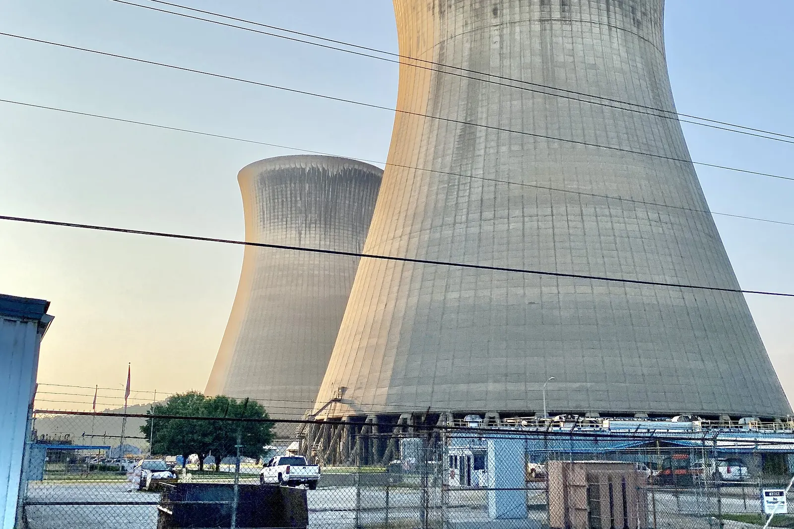 The Pleasants coal-fired power station in Belmont, West Virginia