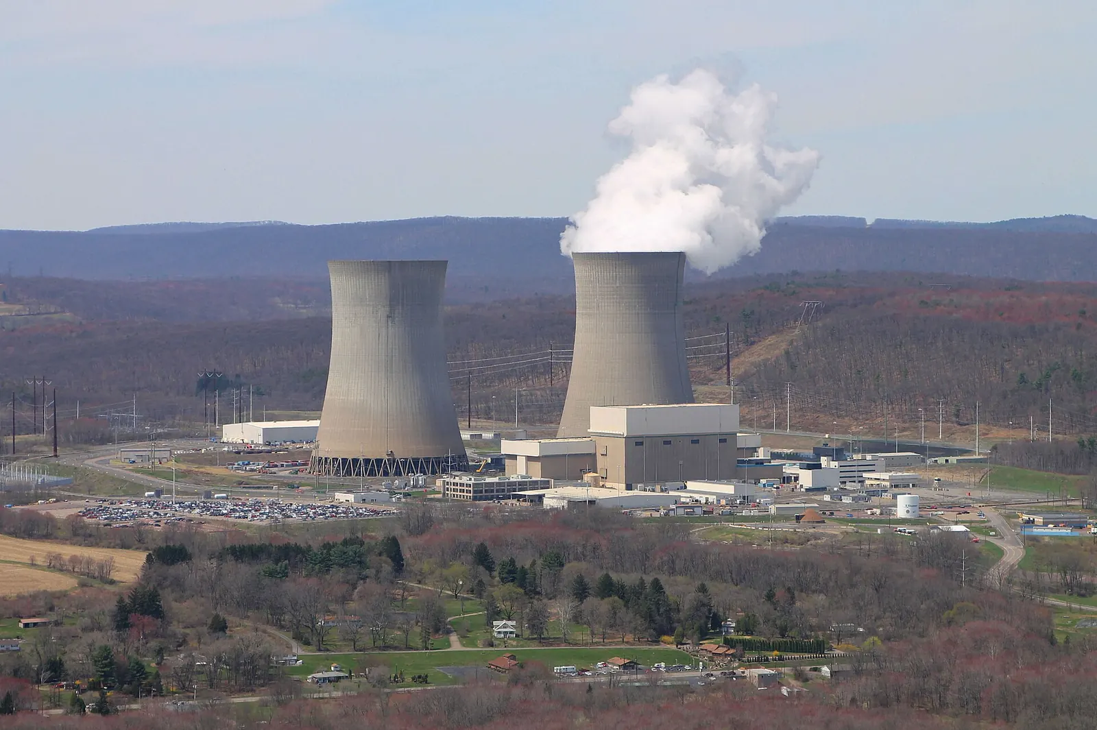 The Susquehanna Steam Electric Station in Luzerne County, Pennsylvania