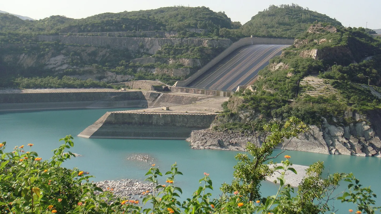 Tarbela Dam on the Indus River, Pakistan